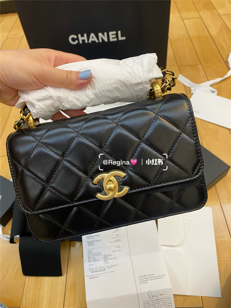 Chanel 香奈兒 2021早秋 金珠包 AS2615