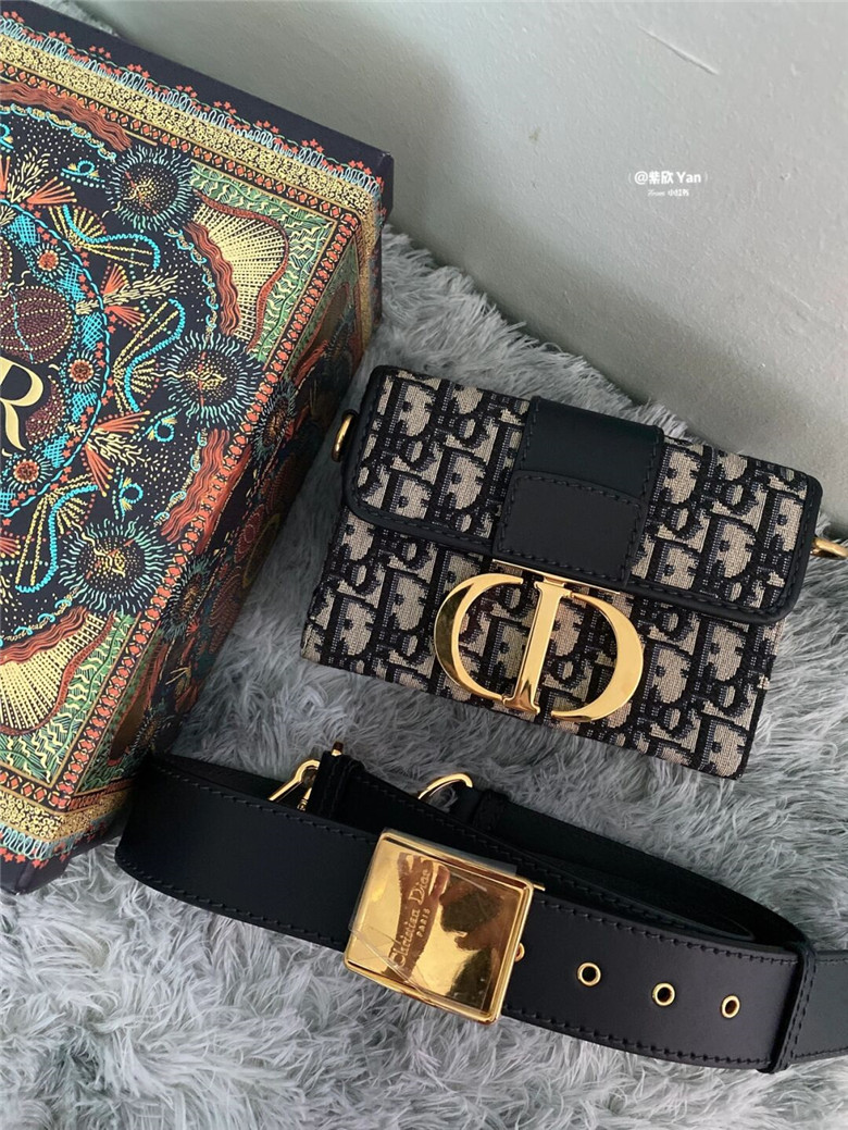 Dior 30 Montaigne Box Bag 老花蒙田盒子包