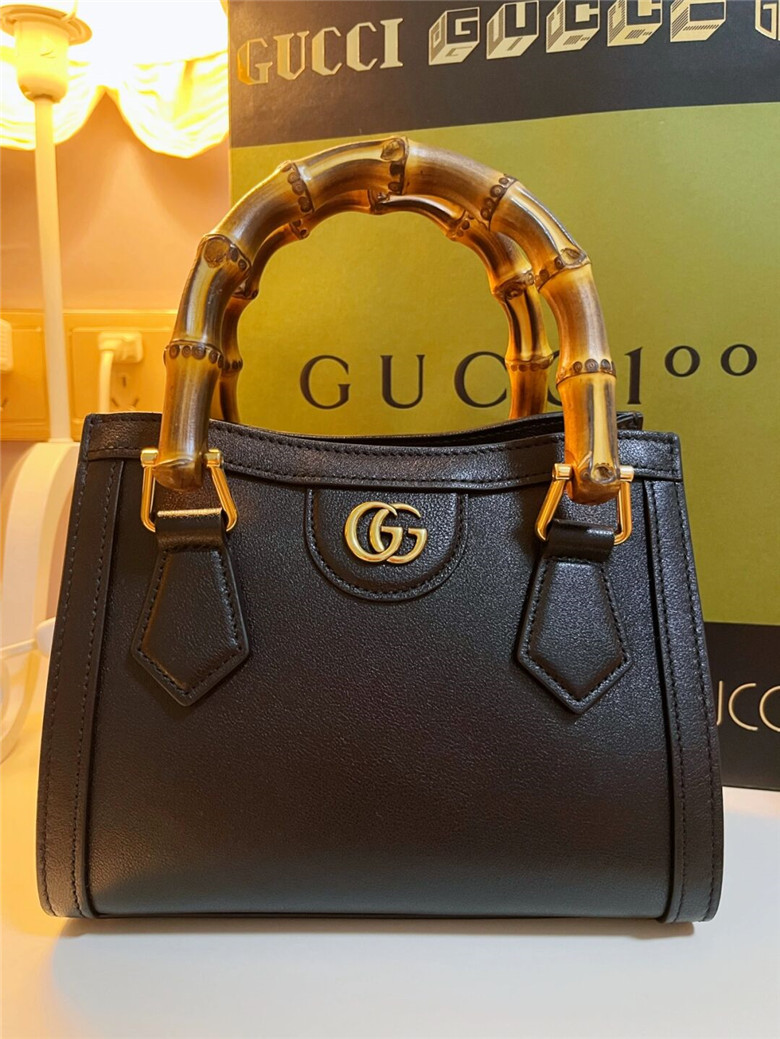  第一条分享|新买的Gucci 655661 diana竹节包