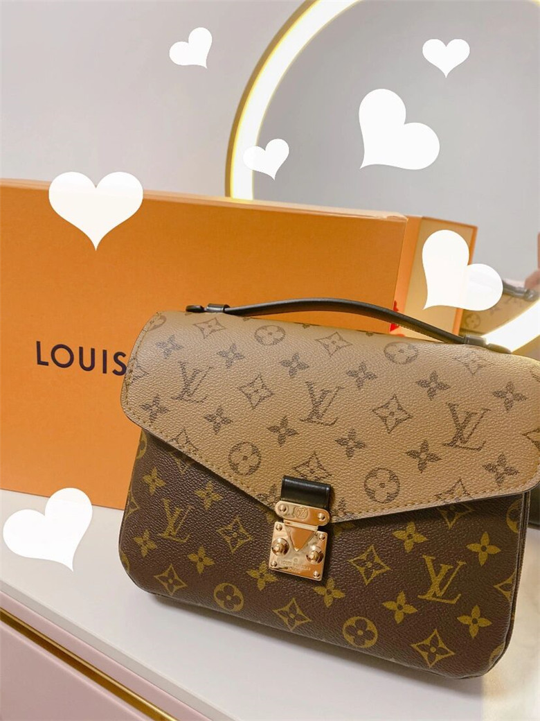 LV M44876 POCHETTE MÉTIS 拼色邮差包