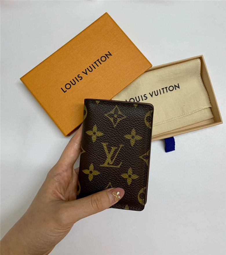 LV M60502 口袋钱夹 pocket organizer ~ 终于甩开长夹啦