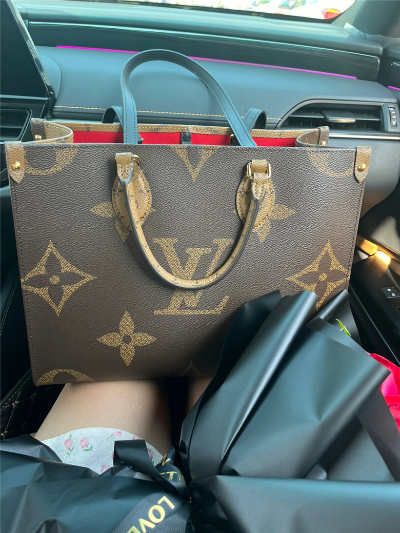 人生的第一个奢侈包 LV M45321 onthego 中号手袋使用感受