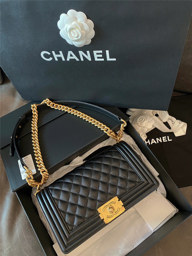 好运｜上海恒隆入手Chanel LeBoy黑金牛