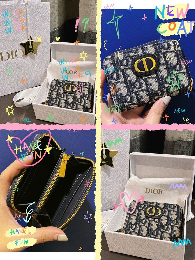 Dior 蒙田 零錢包