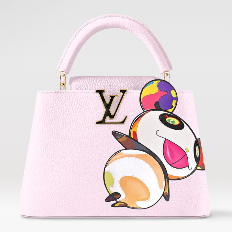 LV M14100 粉红色 LVxTM CAPUCINES BB 手袋